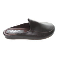 Open brown slipper, bred (wide) form, (utförsäljning)