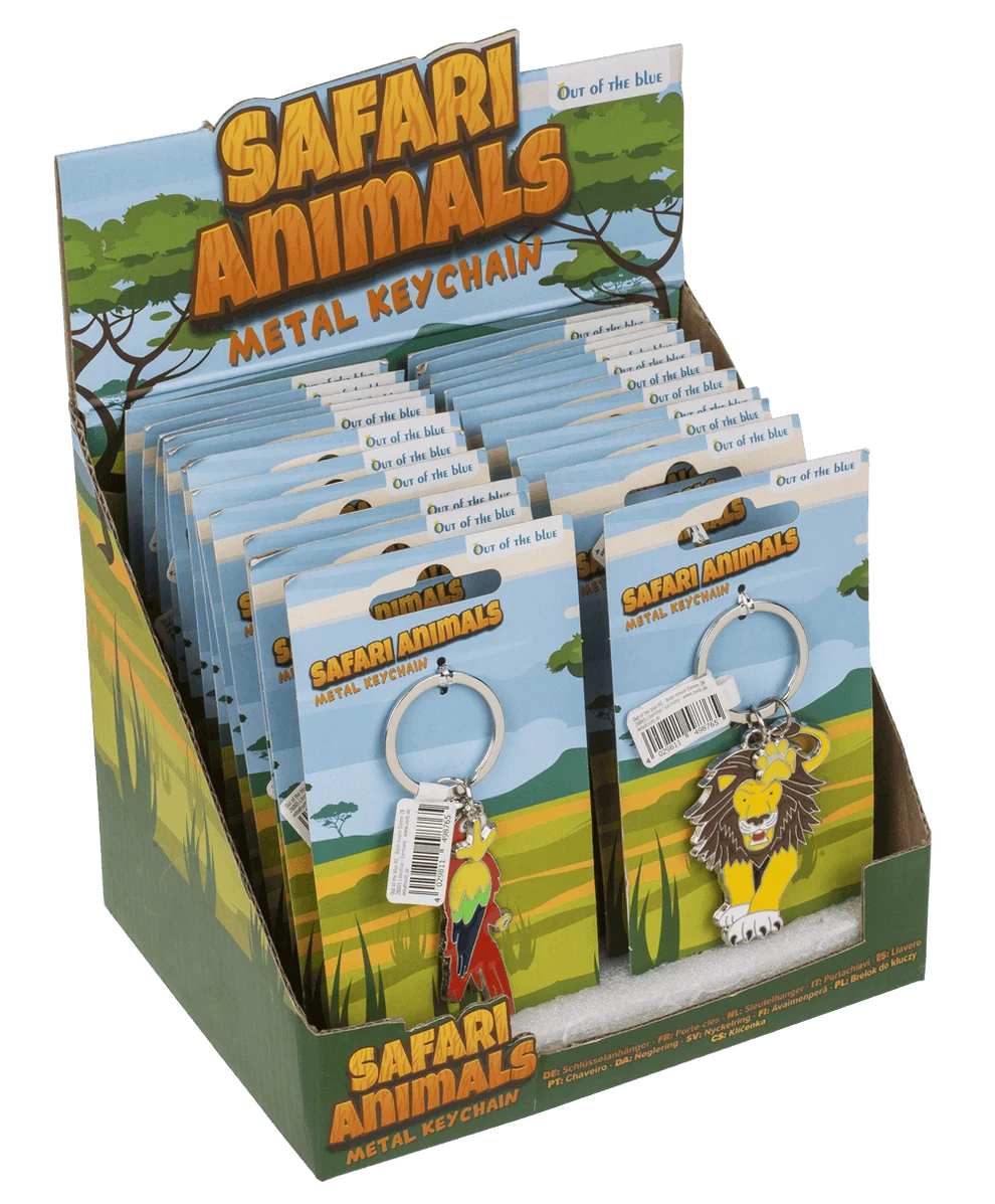 
                  
                    Metal Keychains, Wild Animals
                  
                
