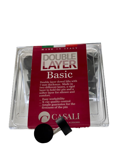 
                  
                    Casali klackstift RUND, svart, 3 mm (50 par/fp)
                  
                