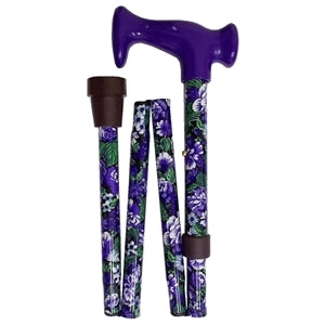 Käpp/stick, purple floral